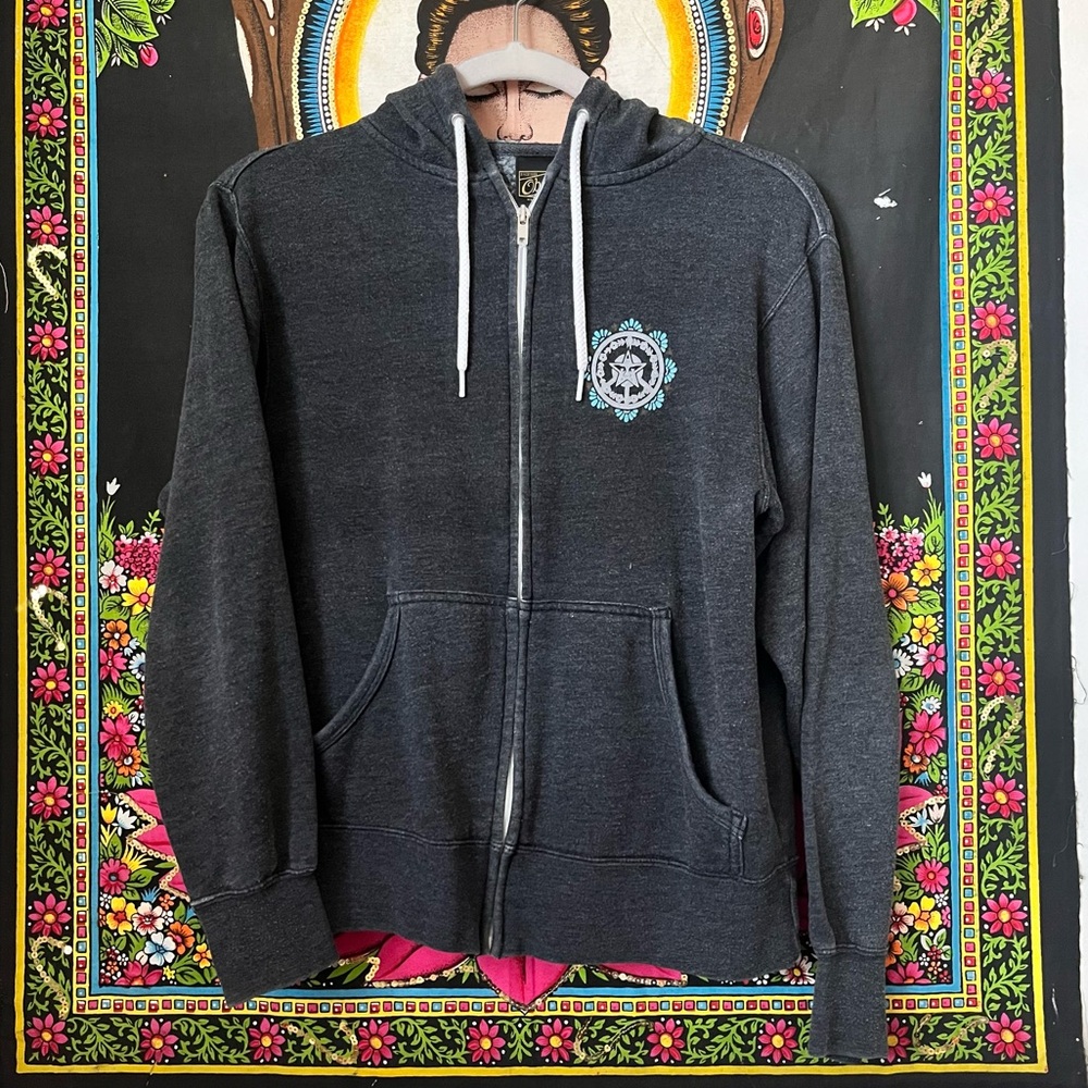 Obey Zip Up Hoodie